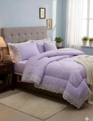 6pcs Bed Skirt Bedding Set