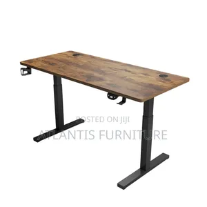 Electronic Desk Wooden Top
