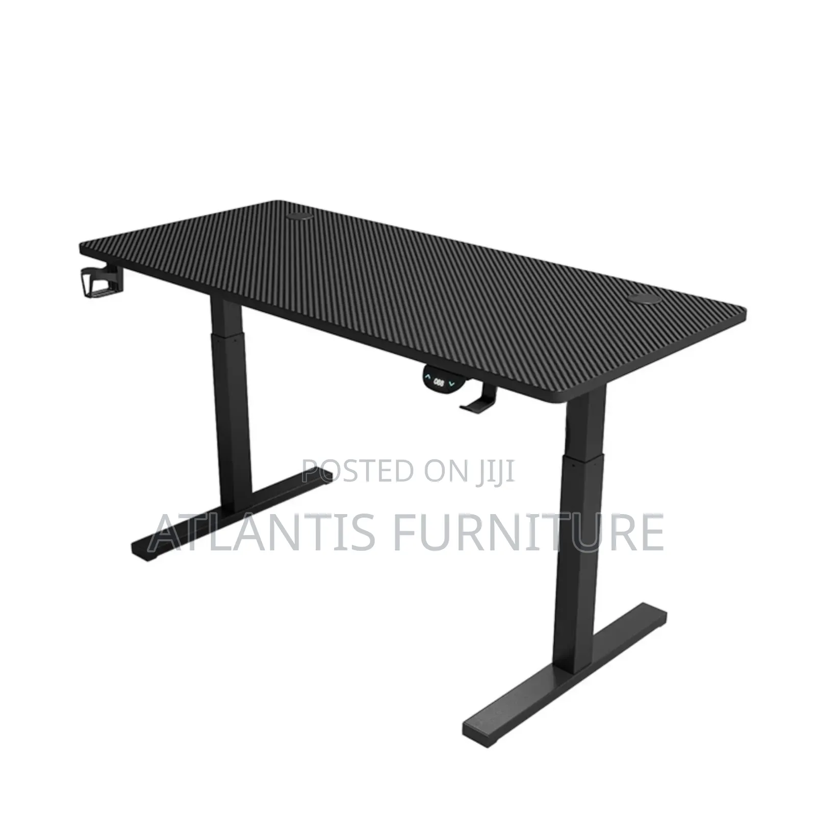 Electronic Desk Wooden Top