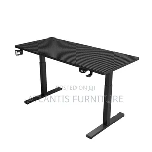 Electronic Desk Wooden Top