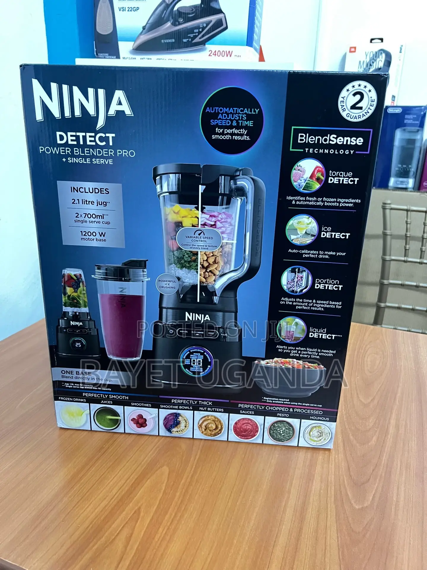 Ninja 2 in 1 Detect Power Blender Pro