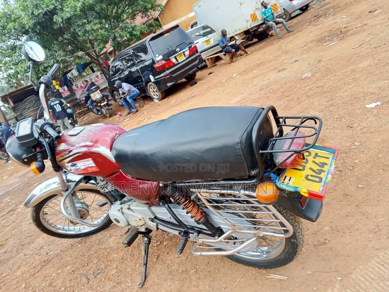 Bajaj Boxer 100 2017 Red