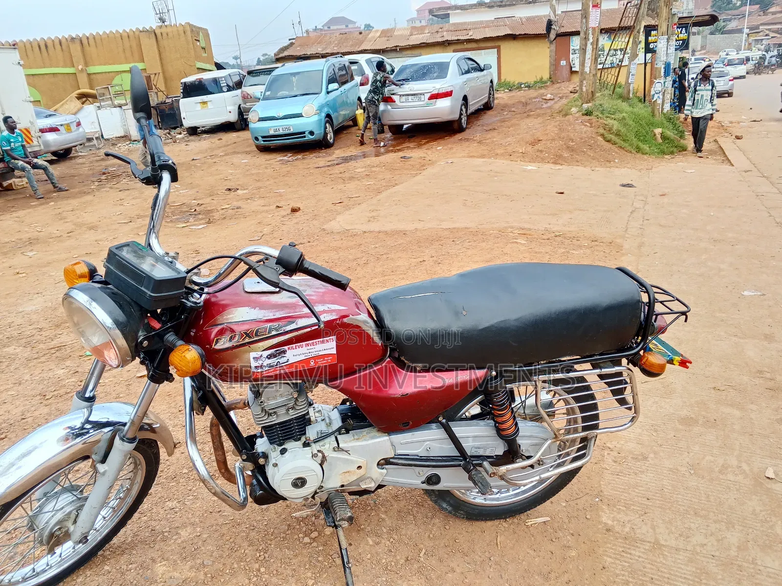 Bajaj Boxer 100 2017 Red