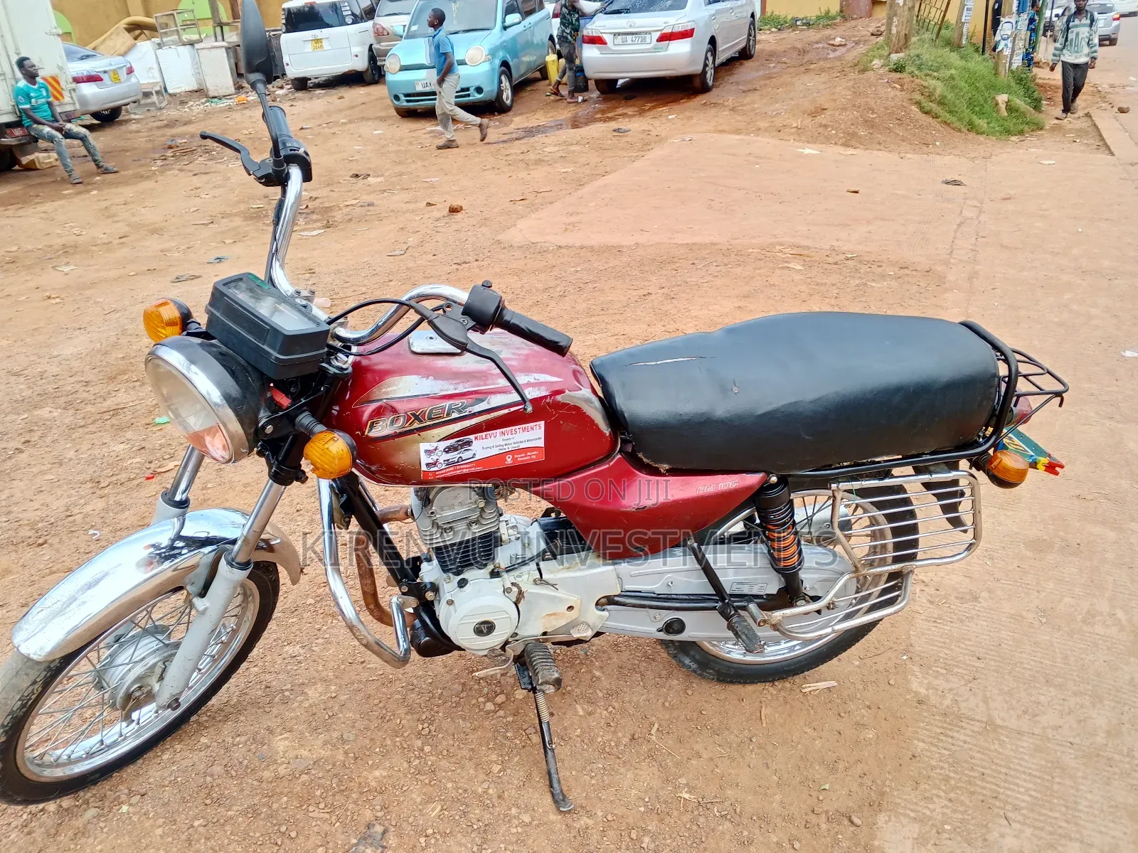 Bajaj Boxer 100 2017 Red