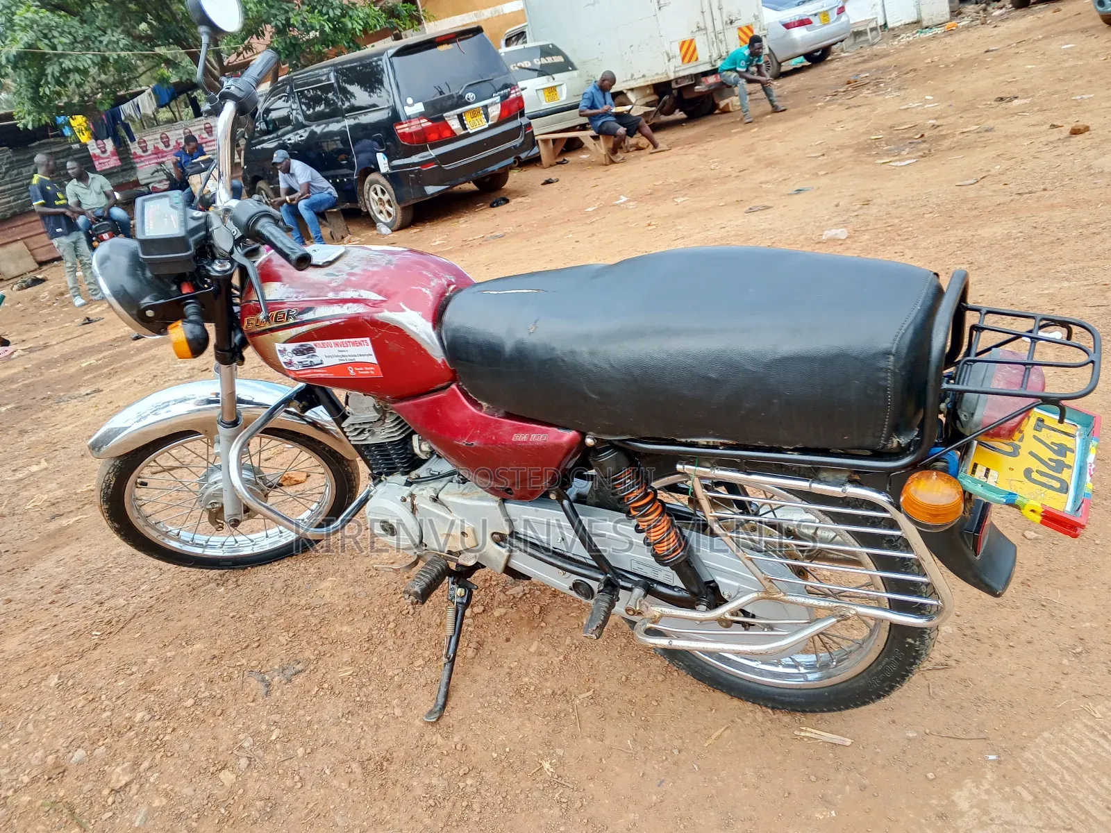 Bajaj Boxer 100 2017 Red