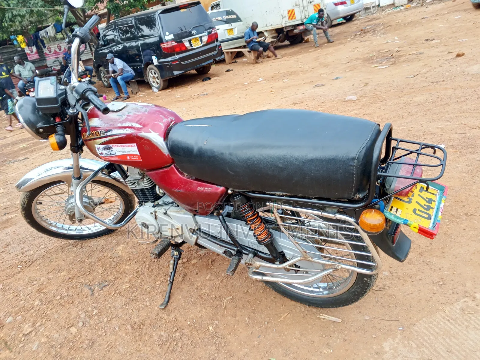 Bajaj Boxer 100 2017 Red