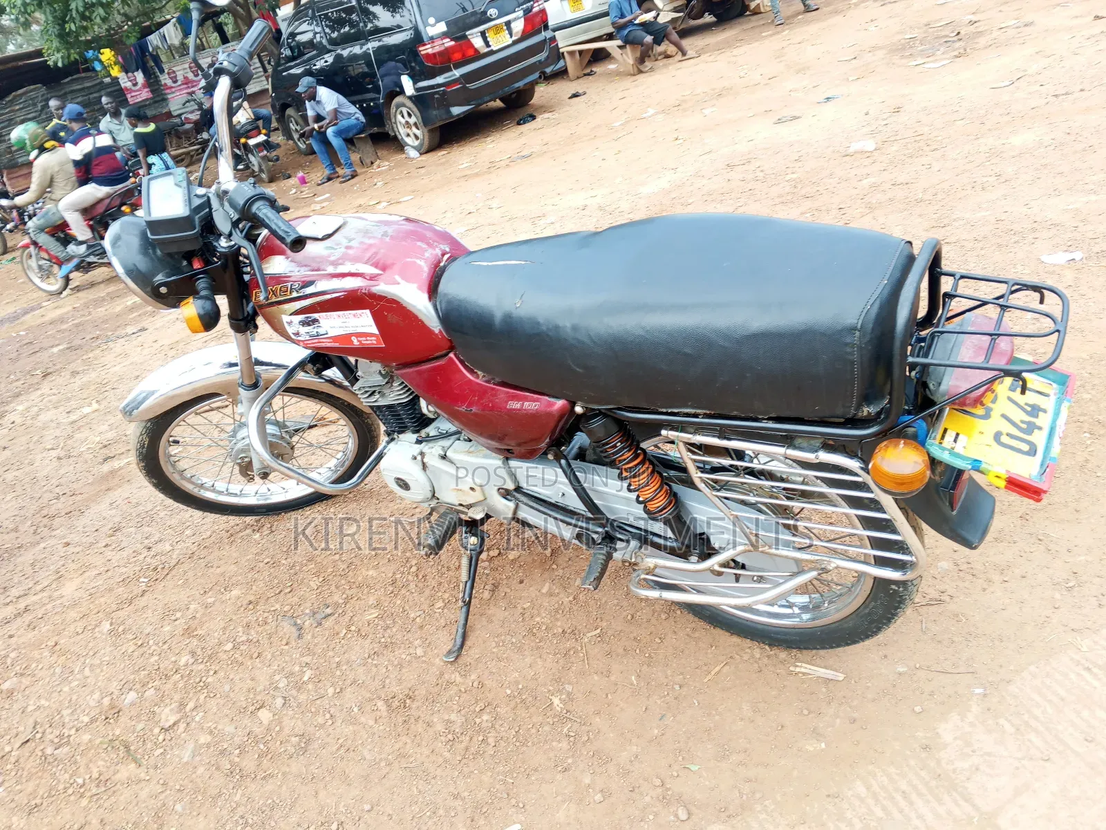 Bajaj Boxer 100 2017 Red