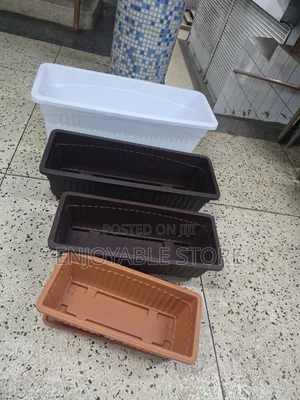 Stocked Gardenia Plastic Flower Pots Plastic Flower Pots