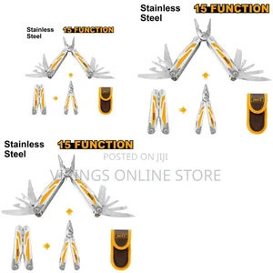 Ingco Hfmft0115 - Foldable Multi-Function Tool - Orange