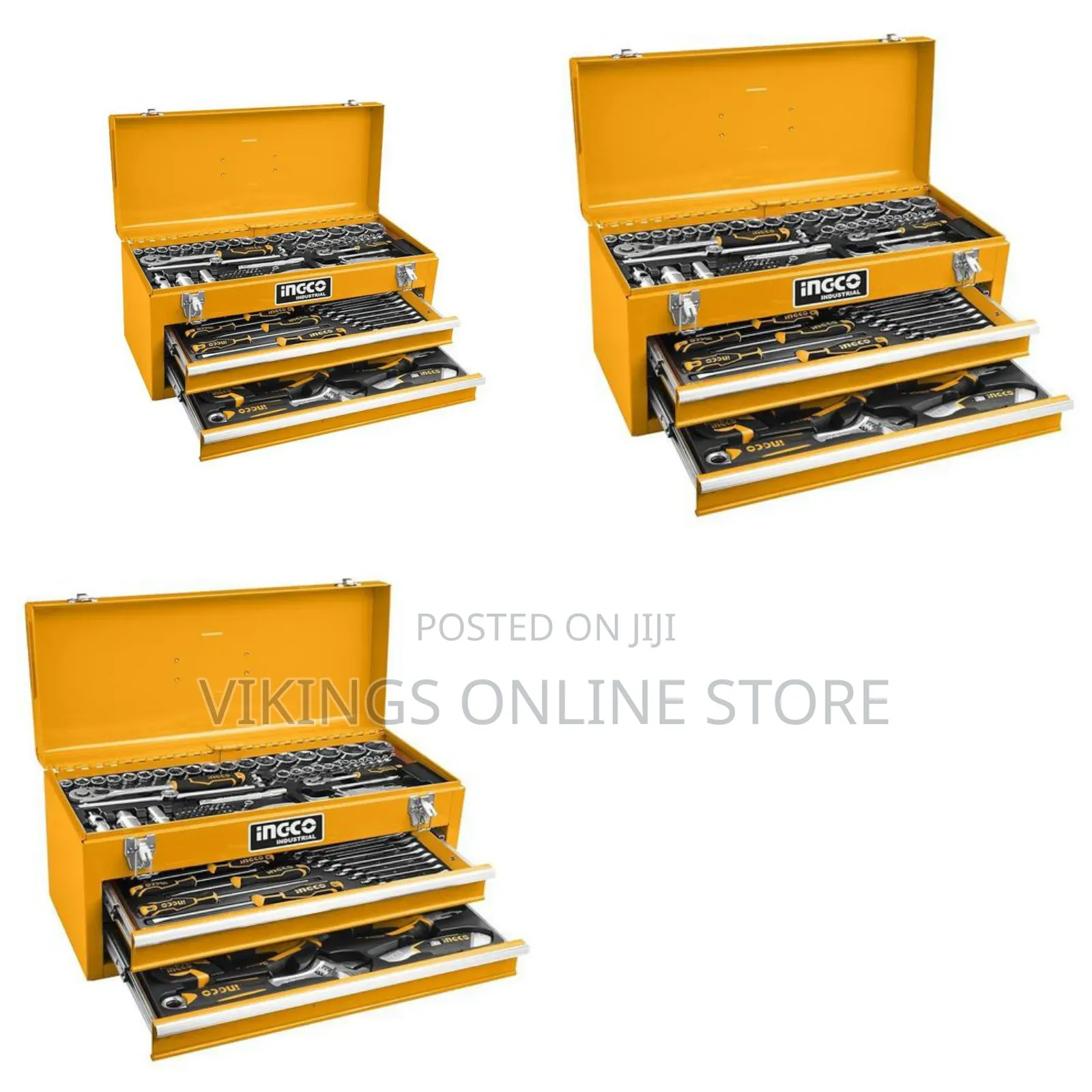Ingco Htcs220971 - 97 PCS Tool Chest Set - Orange