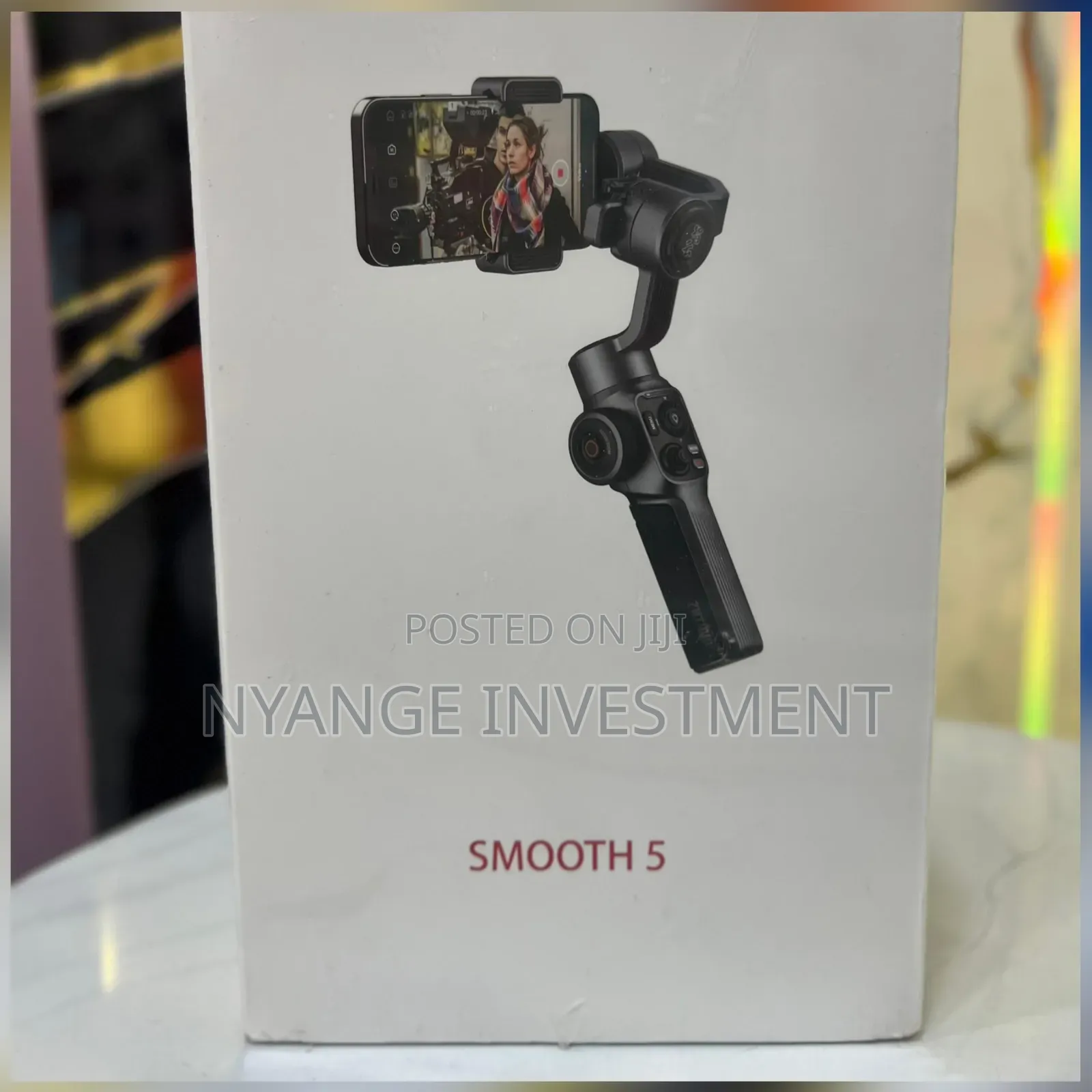 Phone Stabilizer and Gimbo Smooth 5 Gimbal