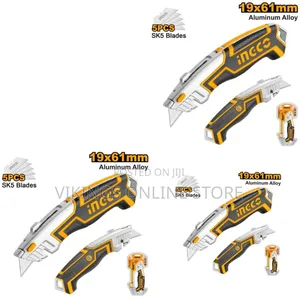 Ingco Huk6118 - Utility Knife - Orange