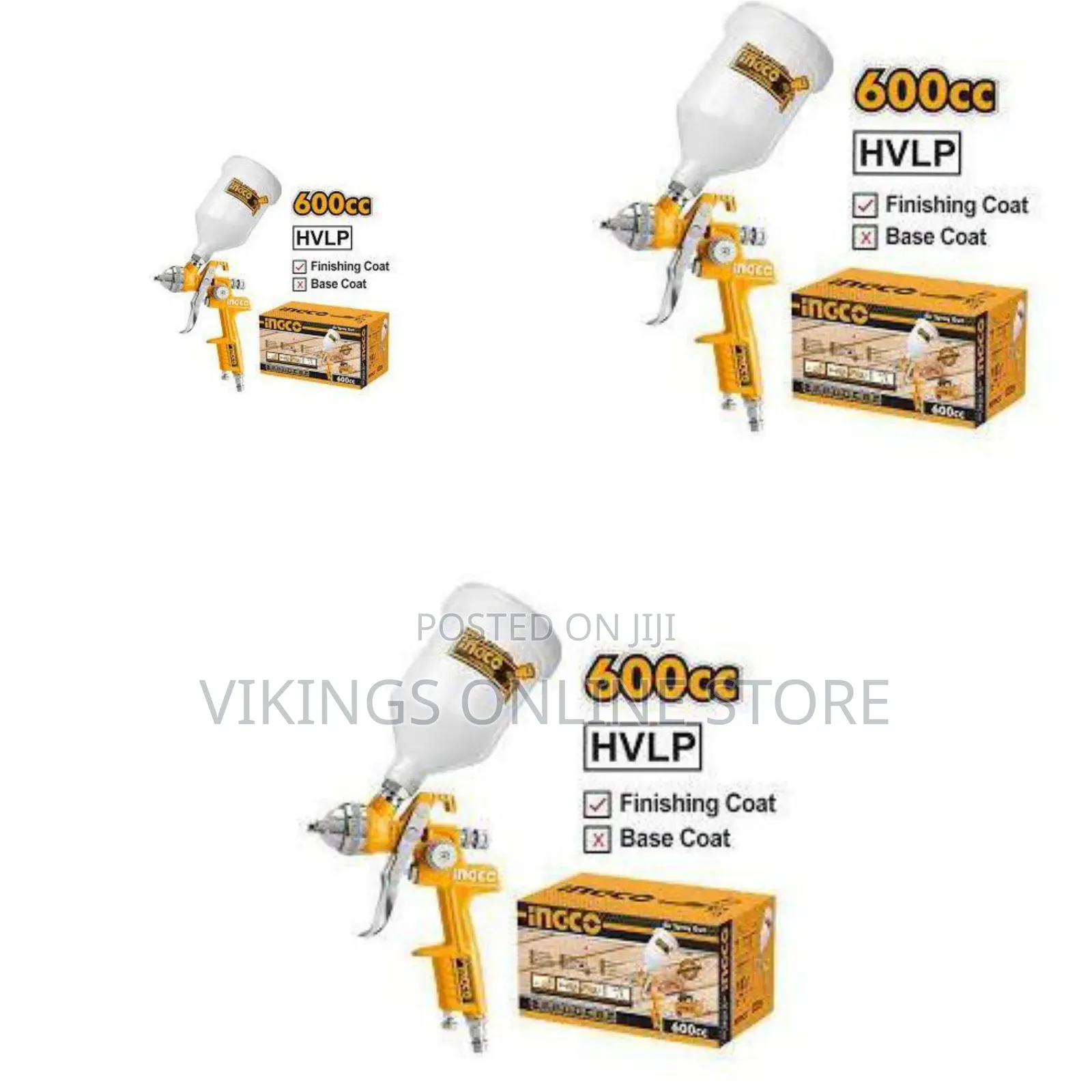 Ingco Asg1061 - Air Spray Gun - Orange