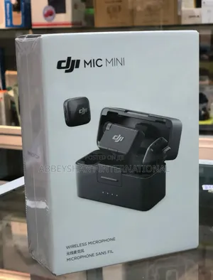 Dji Mic Mini Wireless Microphone System.