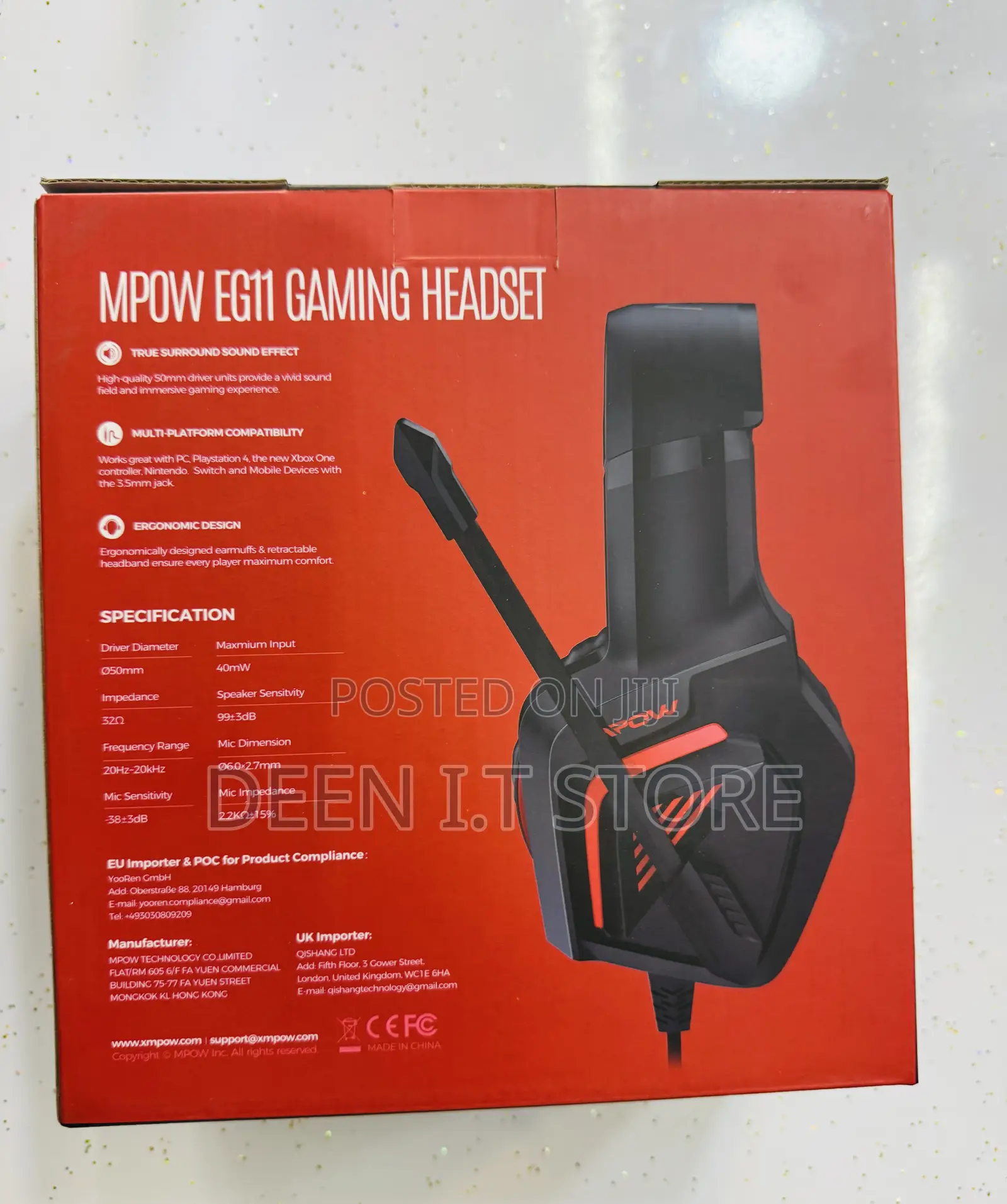 Mpow Eg11 Gaming Headset