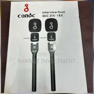 Candc Interview Dual Mic Wireless Microphone. Wireless Microphone