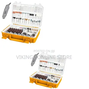 Ingco 420pcs Accessories Set for Mini Drill /Die Grinder - Orange