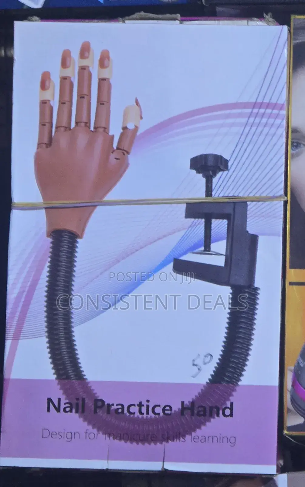Nail Trainer Professional  Practice  Hand