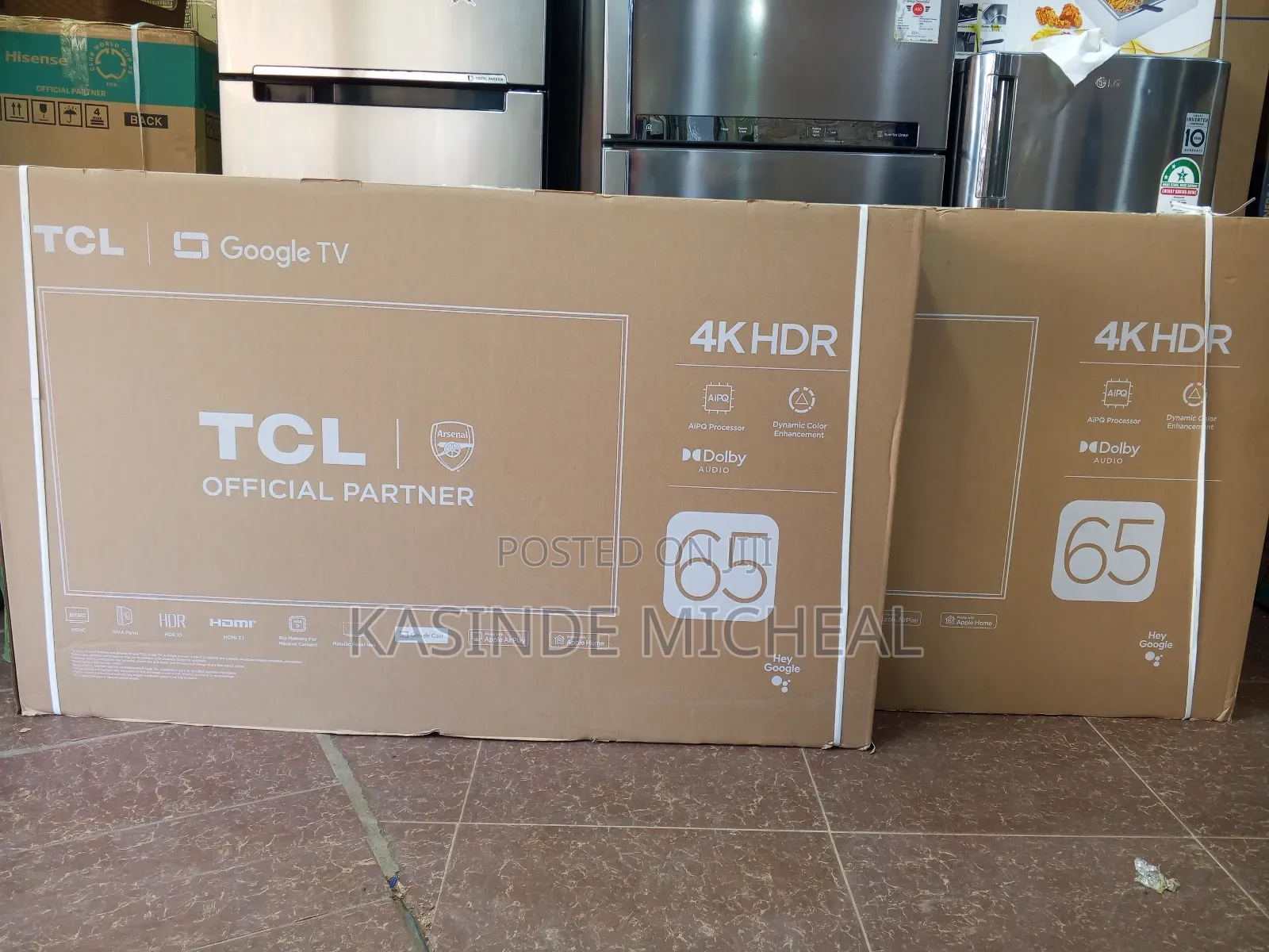 TCL 65inches Smart TVS TVS Available