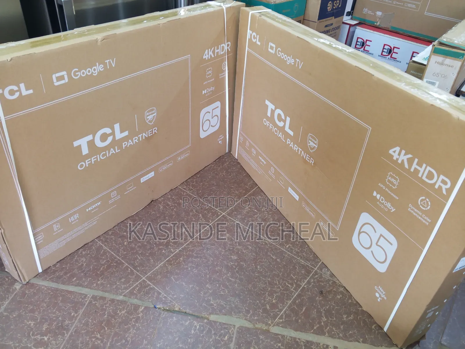 TCL 65inches Smart TVS TVS Available