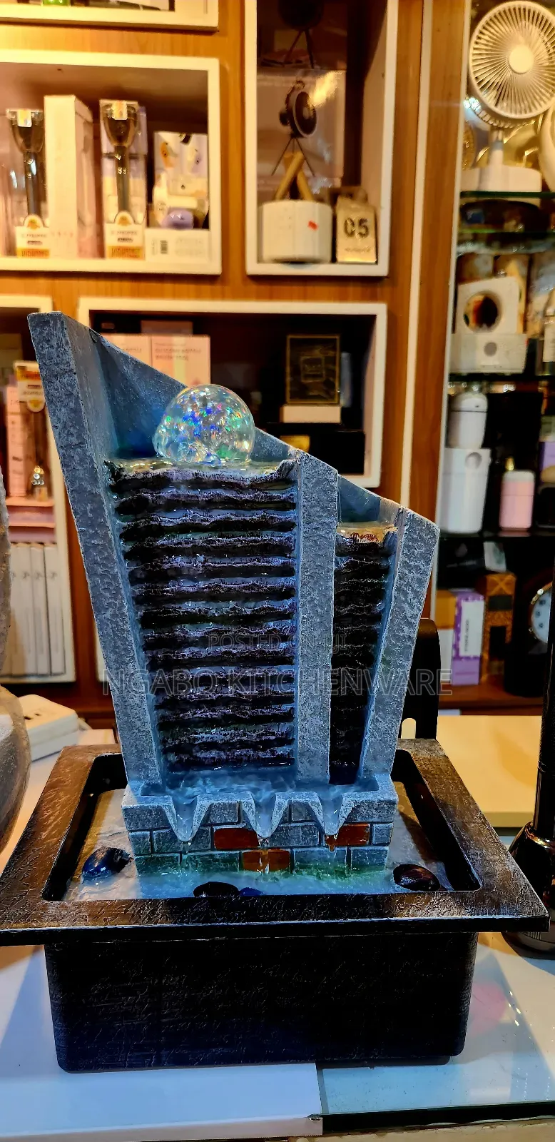 Indoor Tabletop Waterfall Fountain