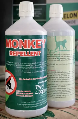 Monkey Repellent Spray 1l Keep Monkeys Stay Away From Gardens