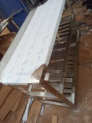Stainless Working Table Triple