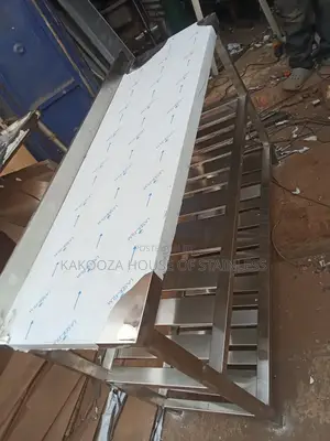 Stainless Working Table Triple