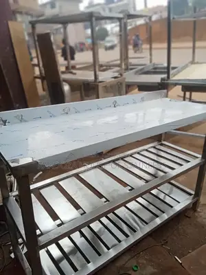Stainless Working Table Triple