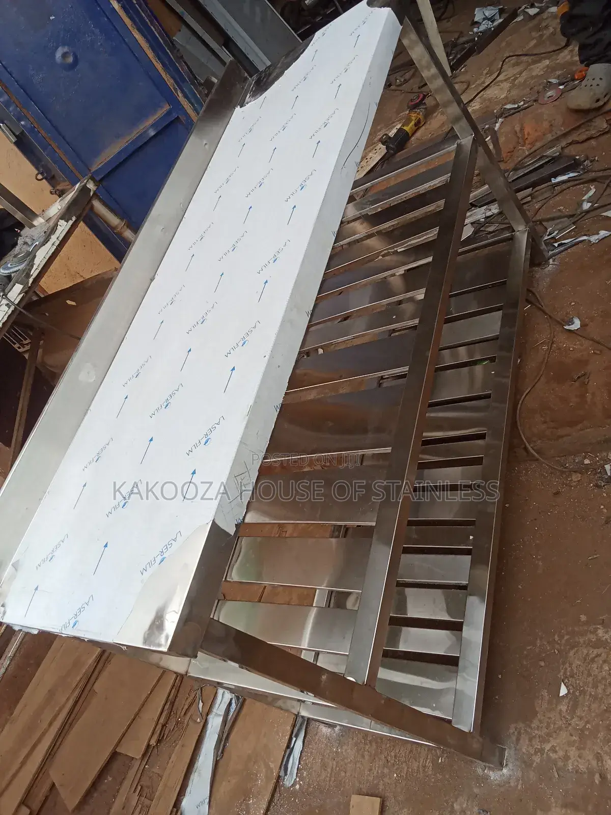Stainless Working Table Triple
