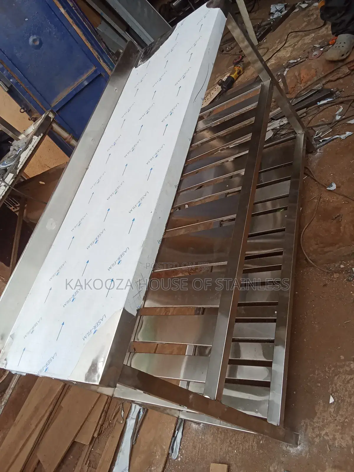 Stainless Working Table Triple