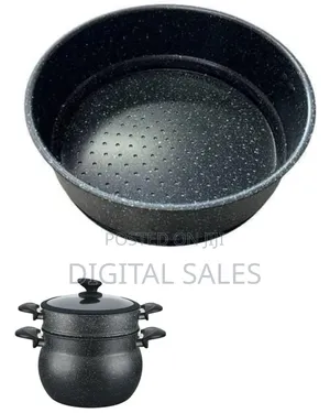 Two-Tier Non-Stick Steamer and Cooking Pot Set