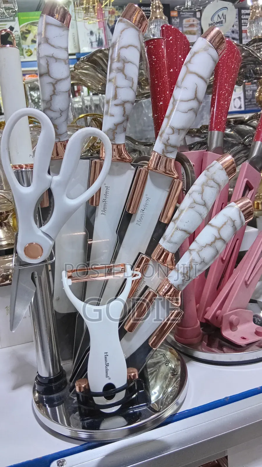 9 Piece Kitchen Knife Set