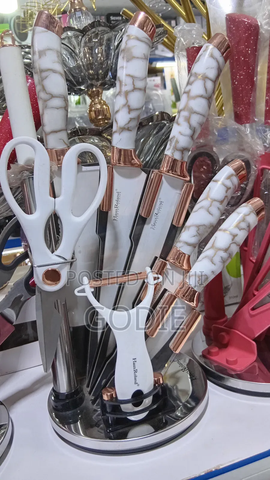 9 Piece Kitchen Knife Set