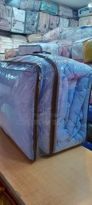 Heavy Light Blue 9pcs Bedcovers