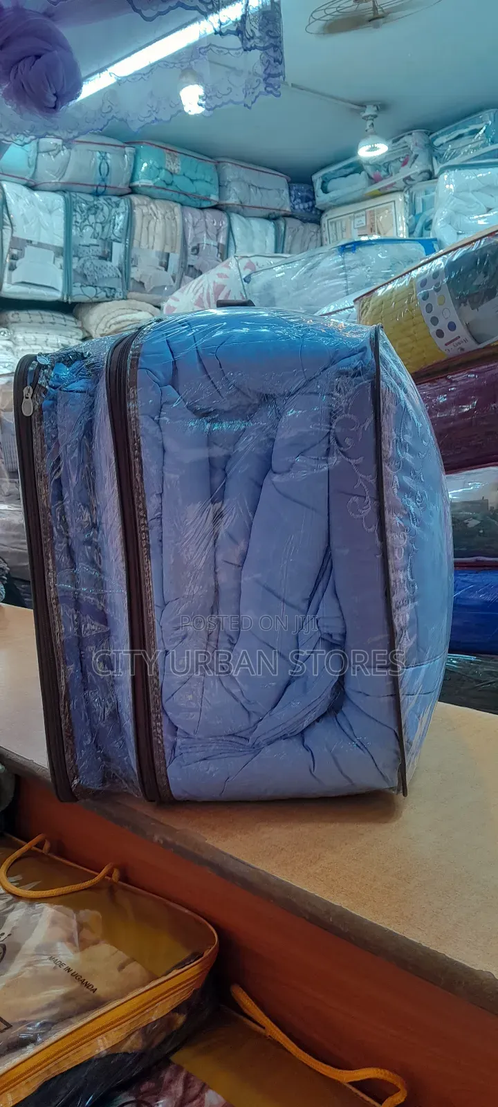 Heavy Light Blue 9pcs Bedcovers