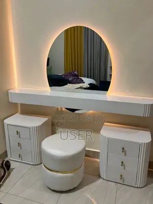 Modern Make Up Vanity Table With Mirror Call Us On