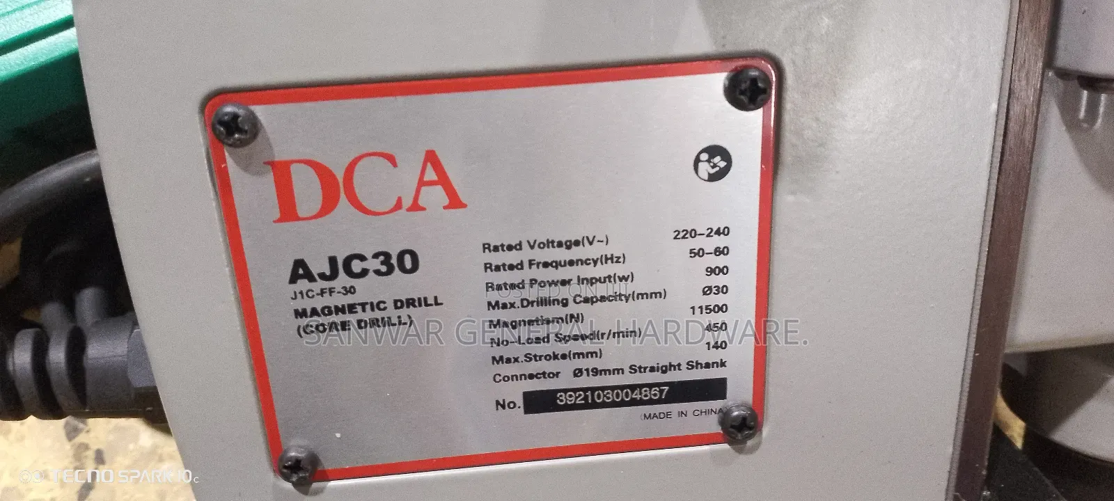 Magnetic Drills,Ajc30mm.(Small Size)