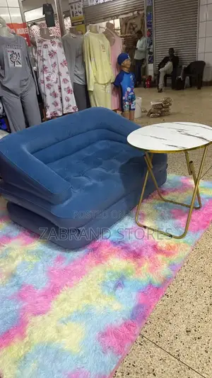 Double Inflatable Sofa Chair-Multicolor