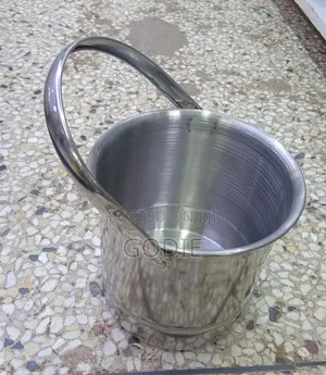 Stainless Steel Ice Bucket With a Handle,