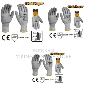 Ingco Hgcg01-xl - Cut-resistance Gloves - Orange