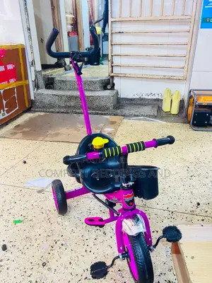 Kids Tricycle With Push Handle