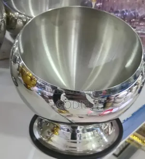 Stainless Steel Slanted Bowl/ Ice Bucket