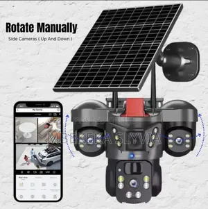 4g Solar - Powered Security Camera