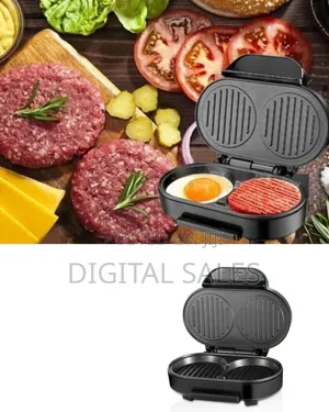 Raf Double Non-Stick Electric Griddle/ Mini Pancake Maker - Multicolor