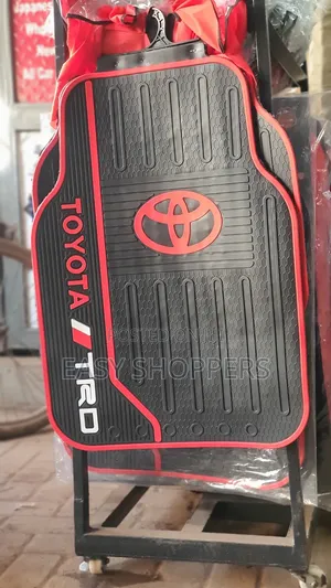 Toyota TRD Heavy-Duty Rubber Floor Mats Car Mats Set of 5 PCS