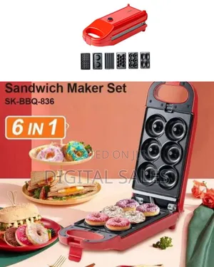Sokany 6 in 1 Sandwich Breakfast Maker Set
