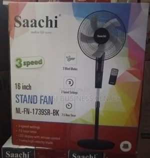 Saachi Stand Fan With Remote