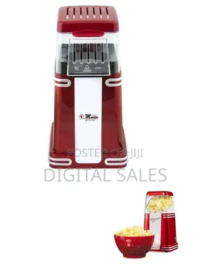 Retro Hot Air Popcorn Maker - Multicolor