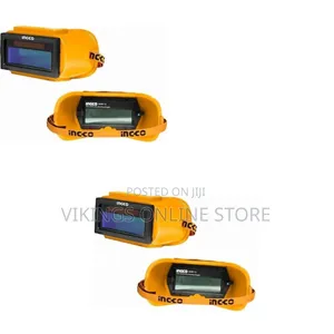 Ingco Auto-darkening Welding Glasses - Orange